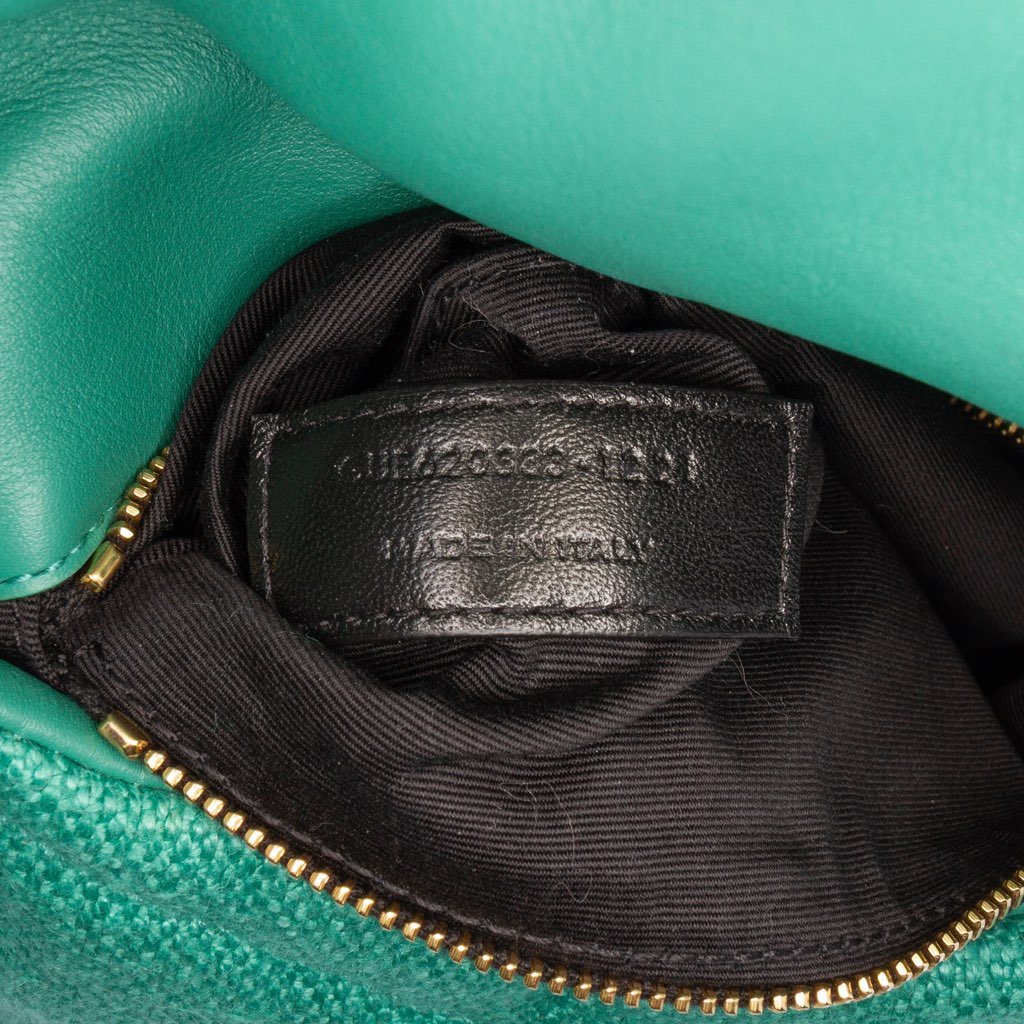 Saint Laurent Toy Canvas Loulou Puffer Crossbody - 5