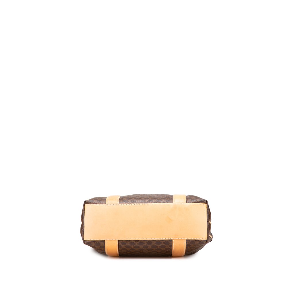 Celine Macadam Coated Canvas Vertical Tote - 3