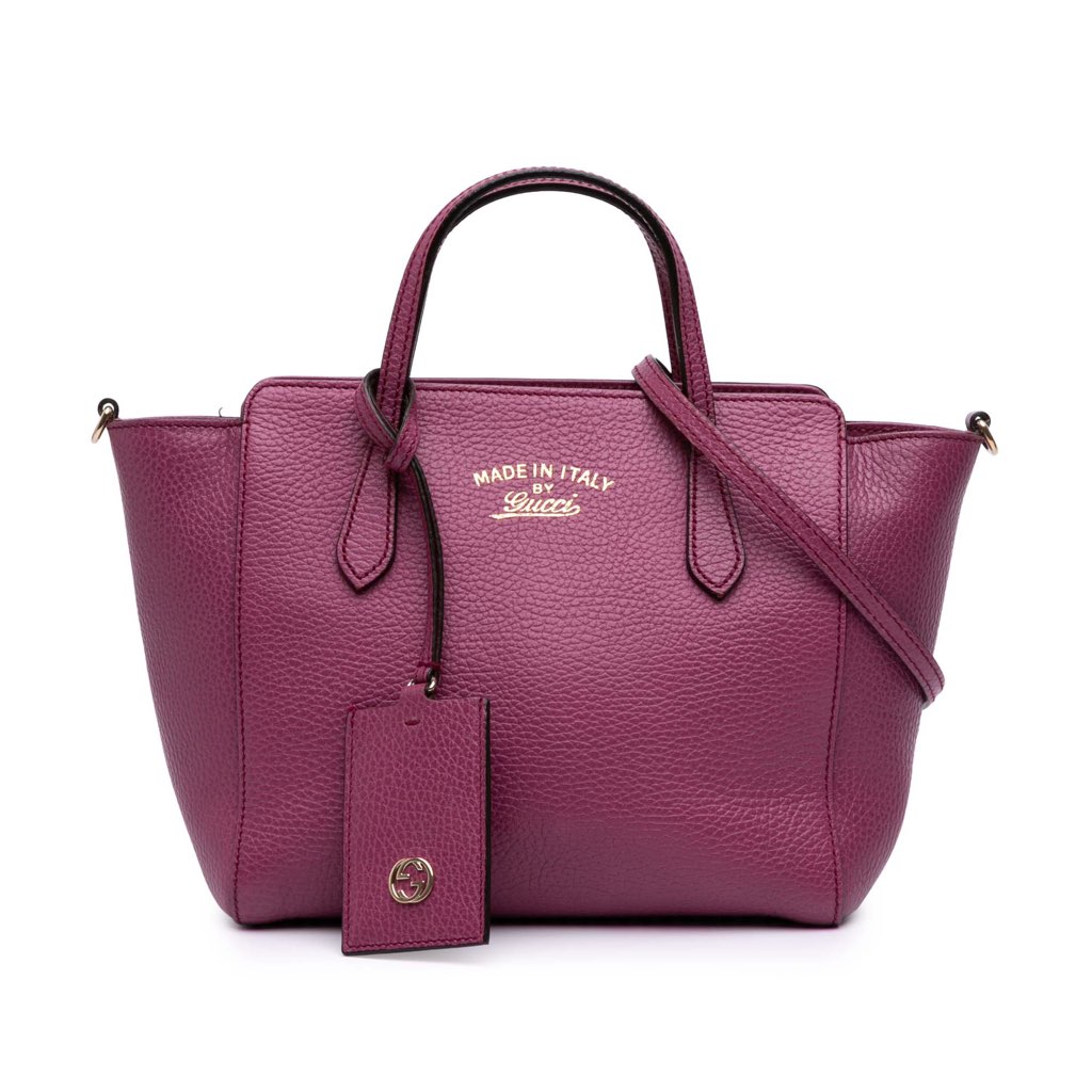 Gucci Mini Leather Swing Satchel