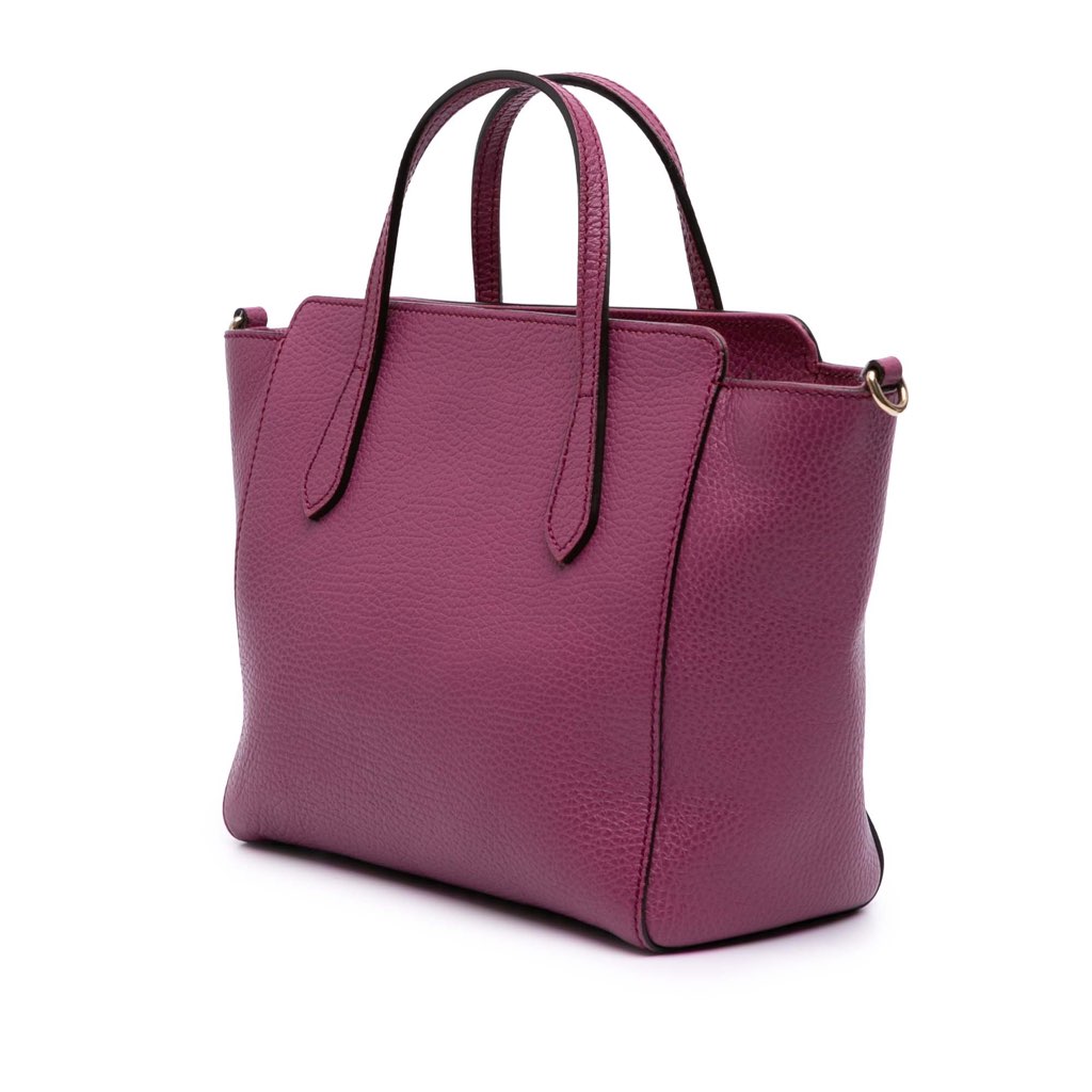 Gucci Mini Leather Swing Satchel - 2