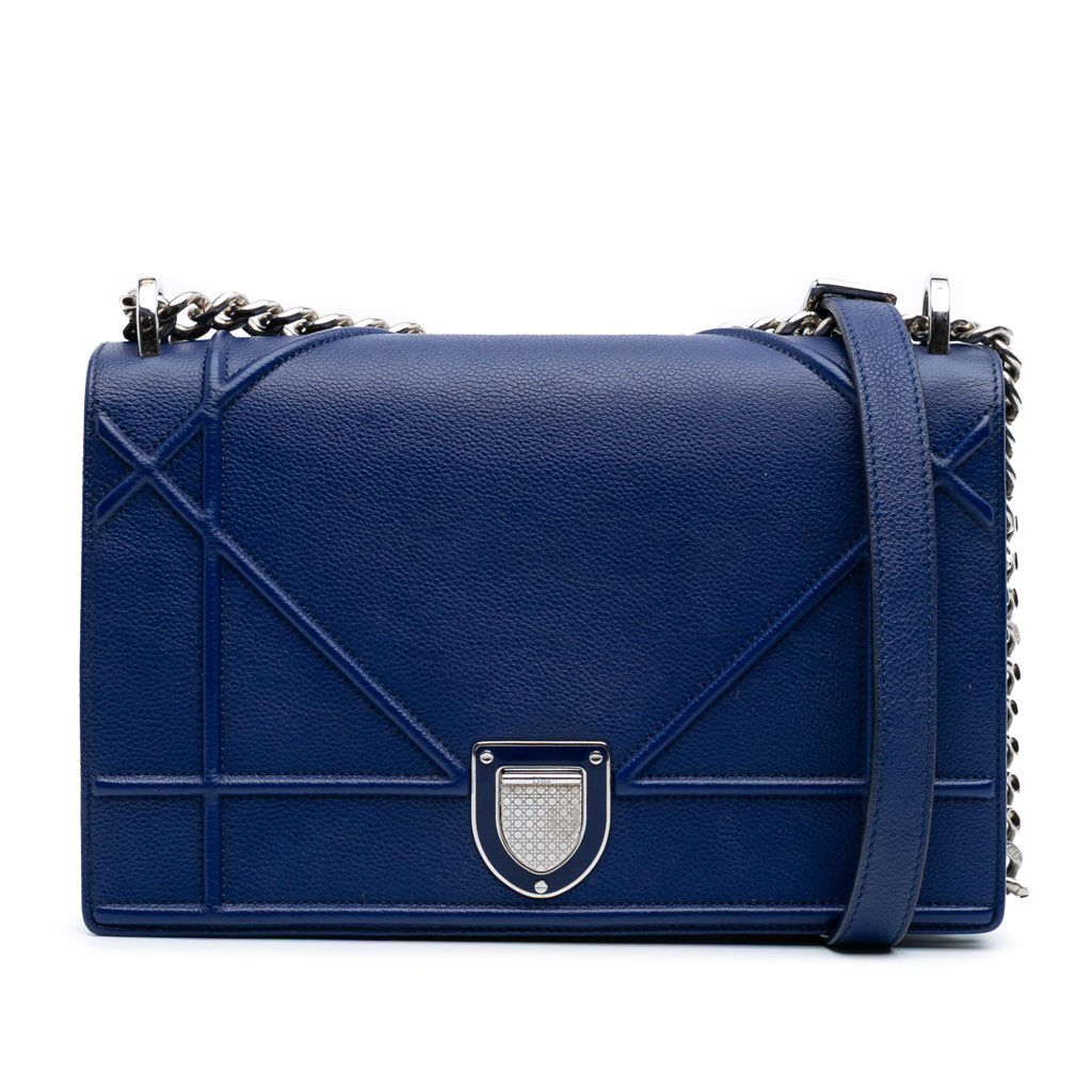 Dior Medium Grained Calfskin Diorama Flap
