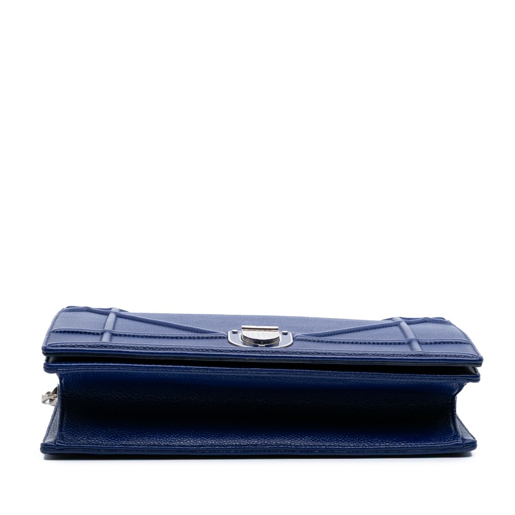 Dior Medium Grained Calfskin Diorama Flap - Image 6