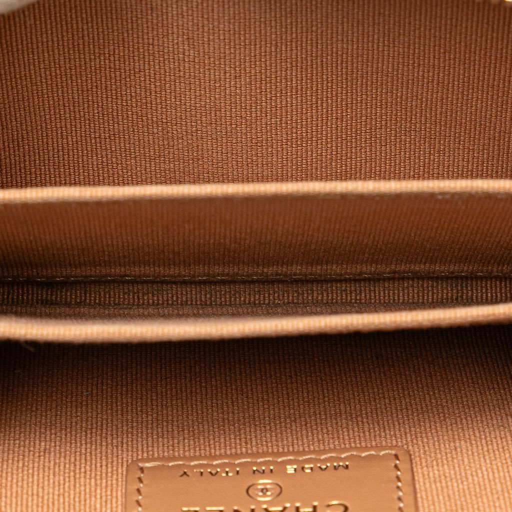 Chanel CC Quilted Caviar Zip Around Coin Purse - 4