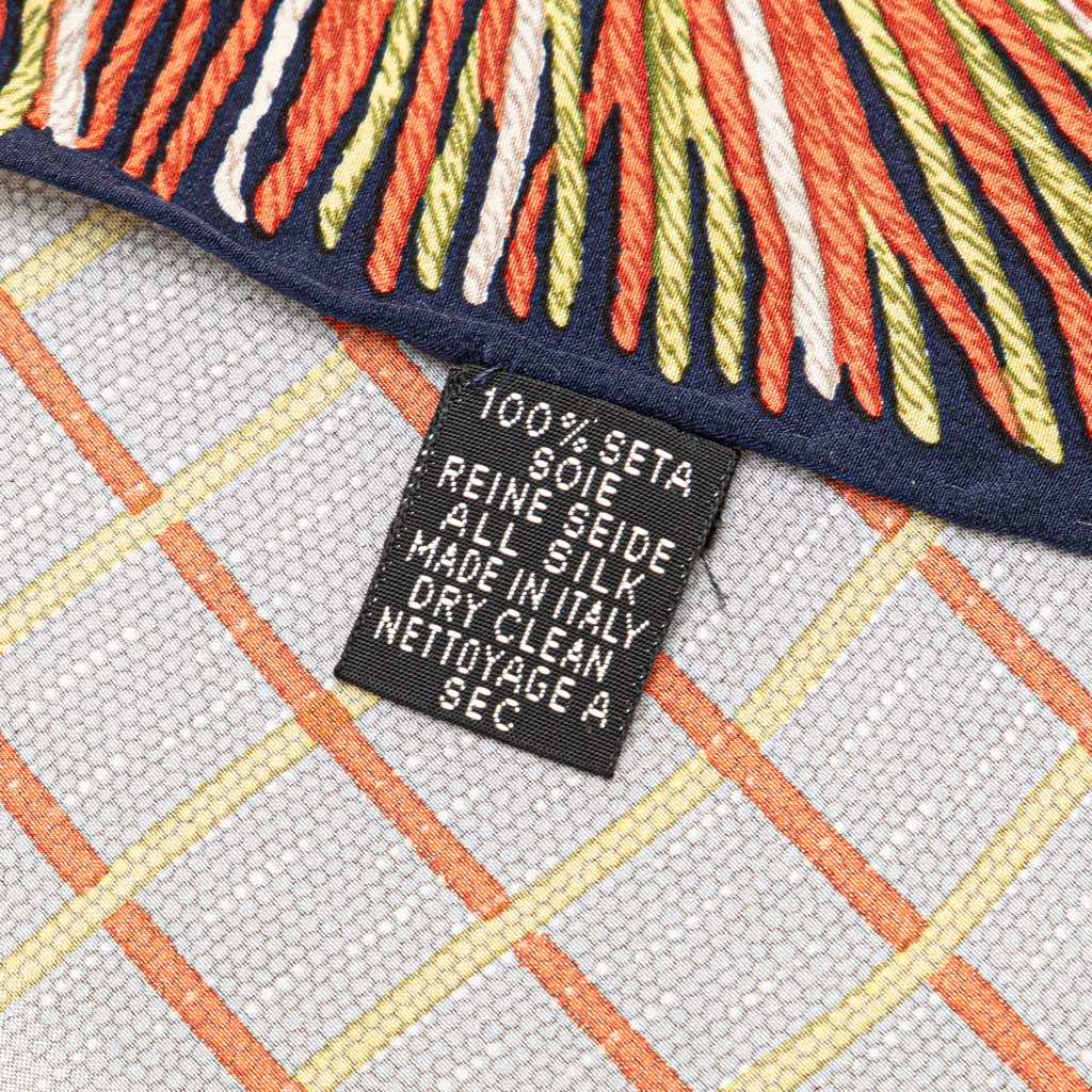 Chanel Tweed Print Silk Scarf - Image 6