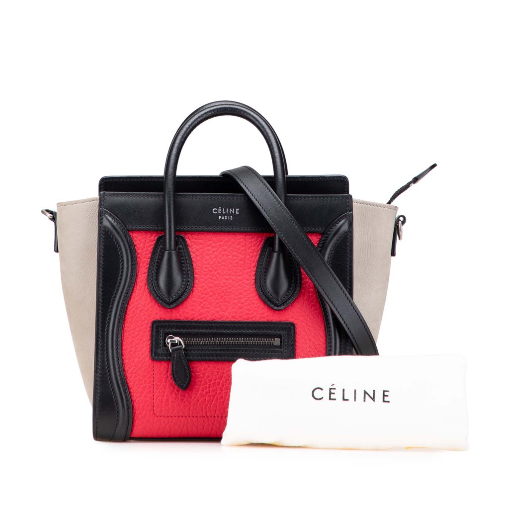 Celine Nano Tricolor Luggage Tote - Image 13