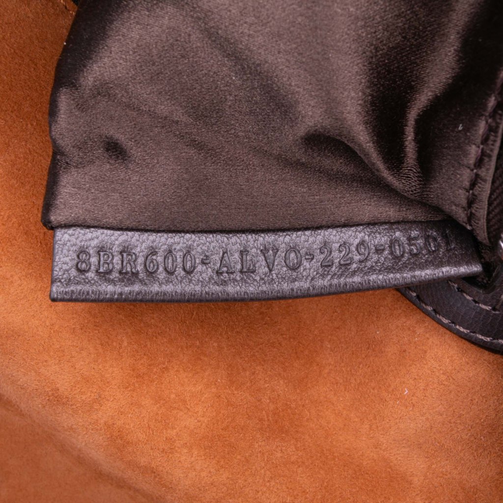 Fendi Leopard Print Calf Hair Baguette Satchel - Detail 1