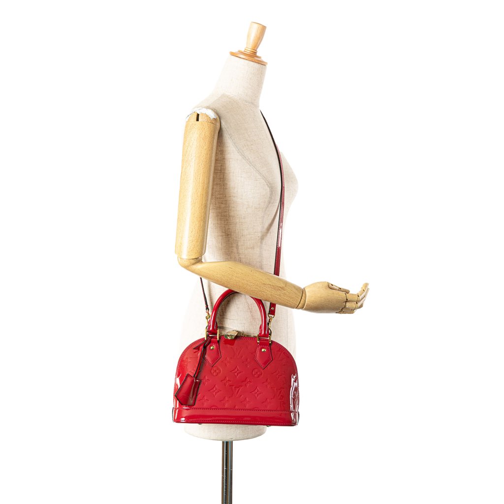 Louis Vuitton Monogram Vernis Alma BB - Image 14