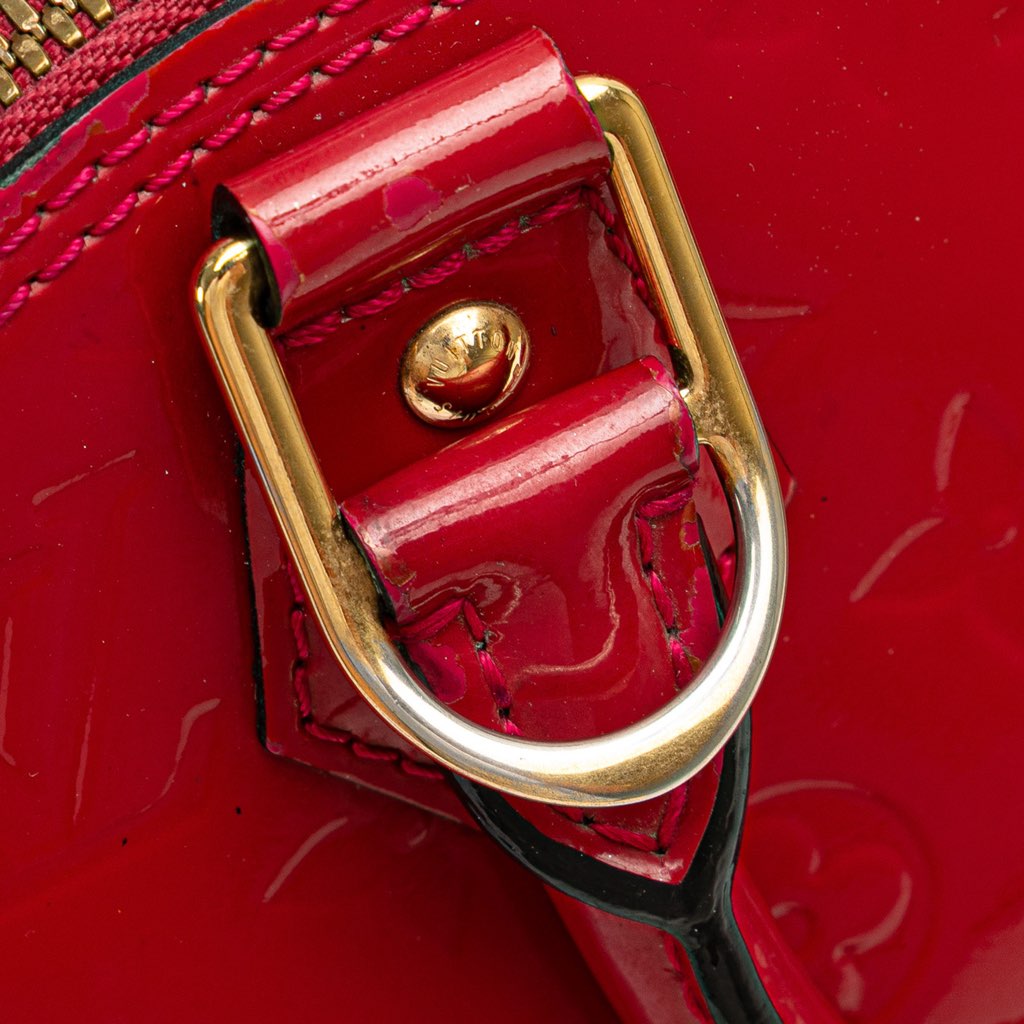 Louis Vuitton Monogram Vernis Alma BB - Image 12
