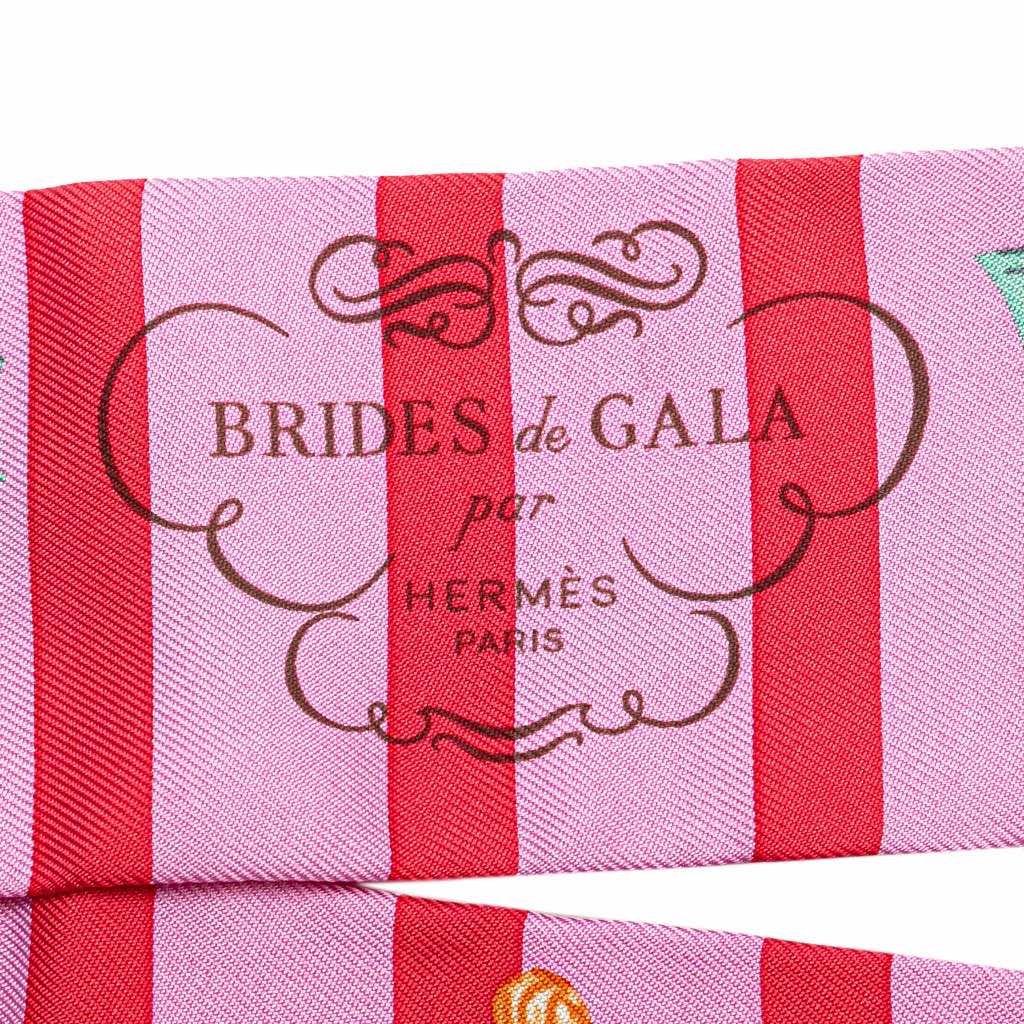 Hermès Brides De Gala Bayaderes Twilly Silk Scarf - 2