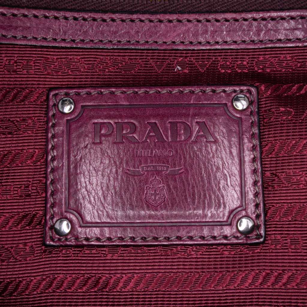 Prada Sfumato Glace Calf Satchel - 5