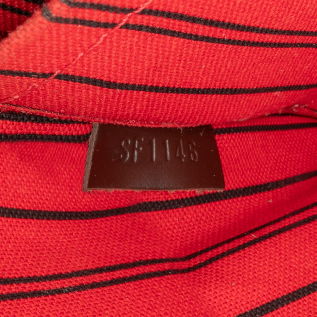 Louis Vuitton Damier Ebene Neverfull Pouch - 5