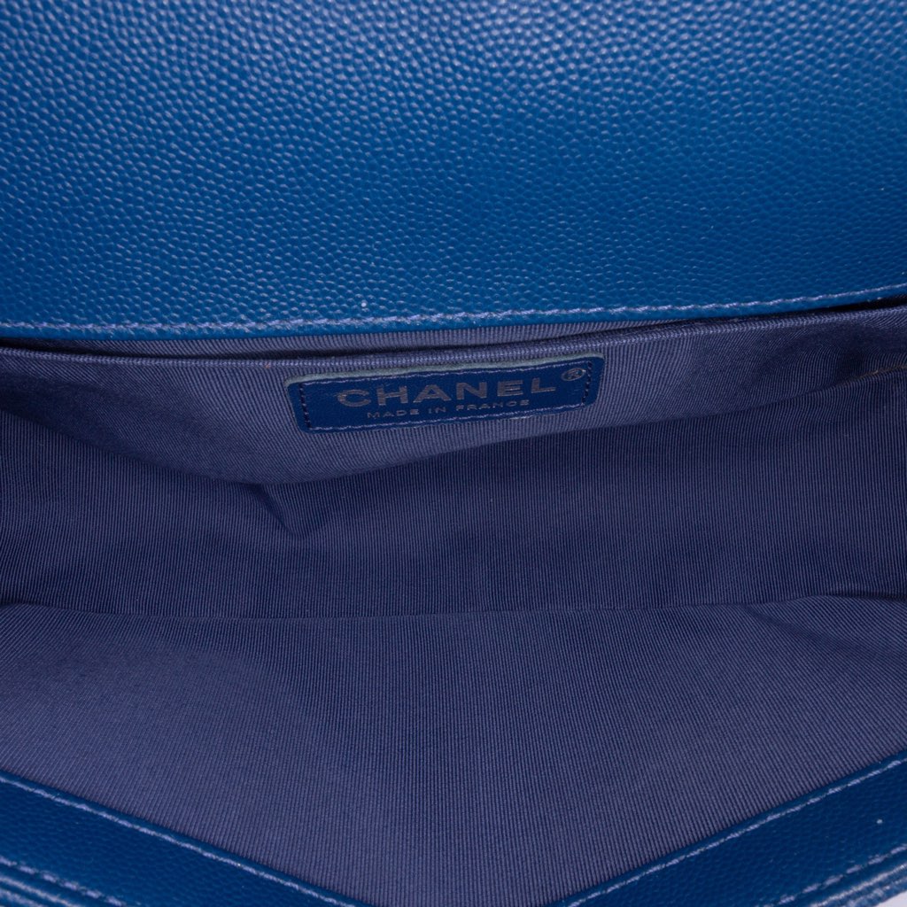 Chanel Old Medium Quilted Caviar Boy Flap - 4