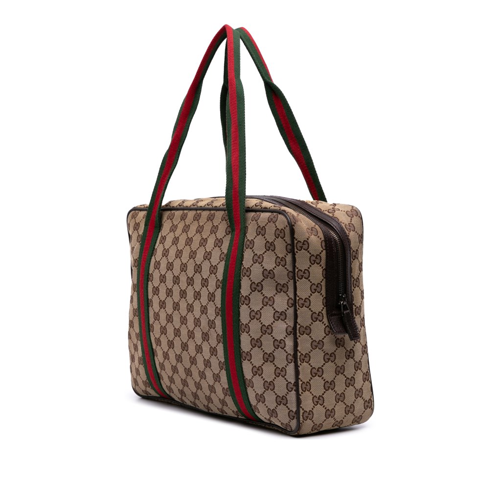 Gucci GG Canvas Web Business Bag - 2