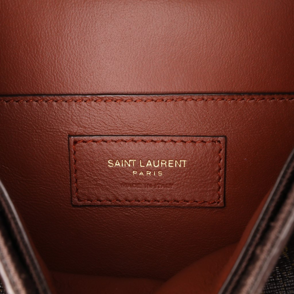 Saint Laurent Medium Coated Canvas Le Monogramme Buckle Crossbody - 5