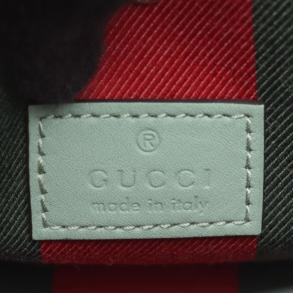 Gucci Small GG Supreme Emblem Bucket Bag - 4