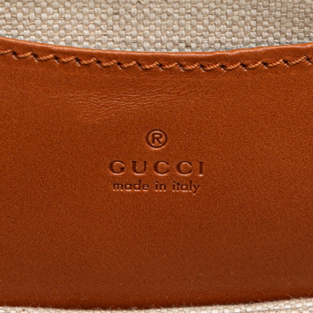 Gucci Mini GG Supreme Web Bamboo 1947 Belt Bag - Side view