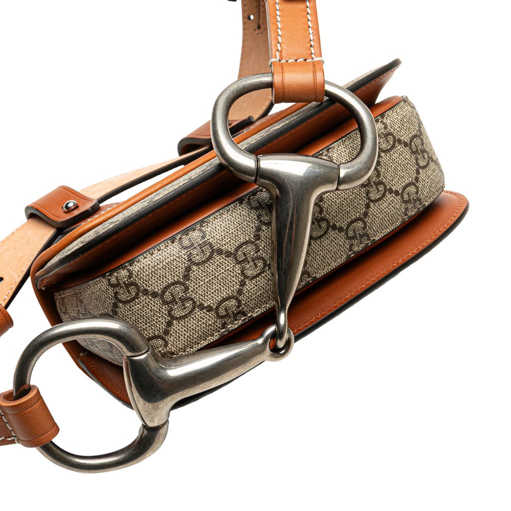 Gucci Mini GG Supreme Web Bamboo 1947 Belt Bag - Image 11