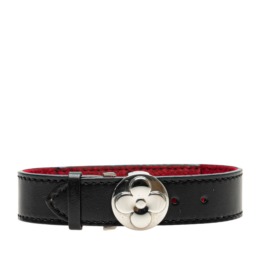 Louis Vuitton Leather Monogram Wish Bracelet