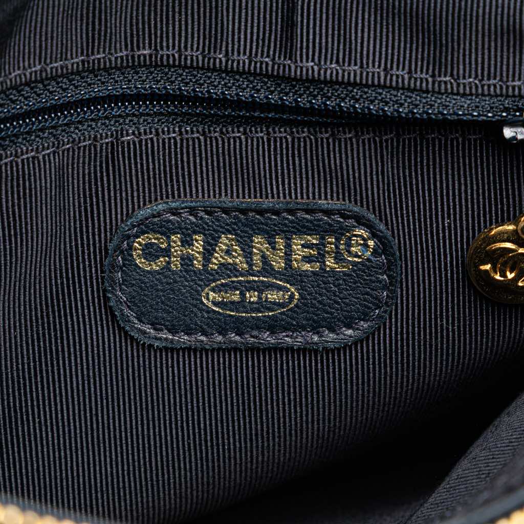 Chanel Quilted Caviar Front Pocket Chain Tote - Image 10