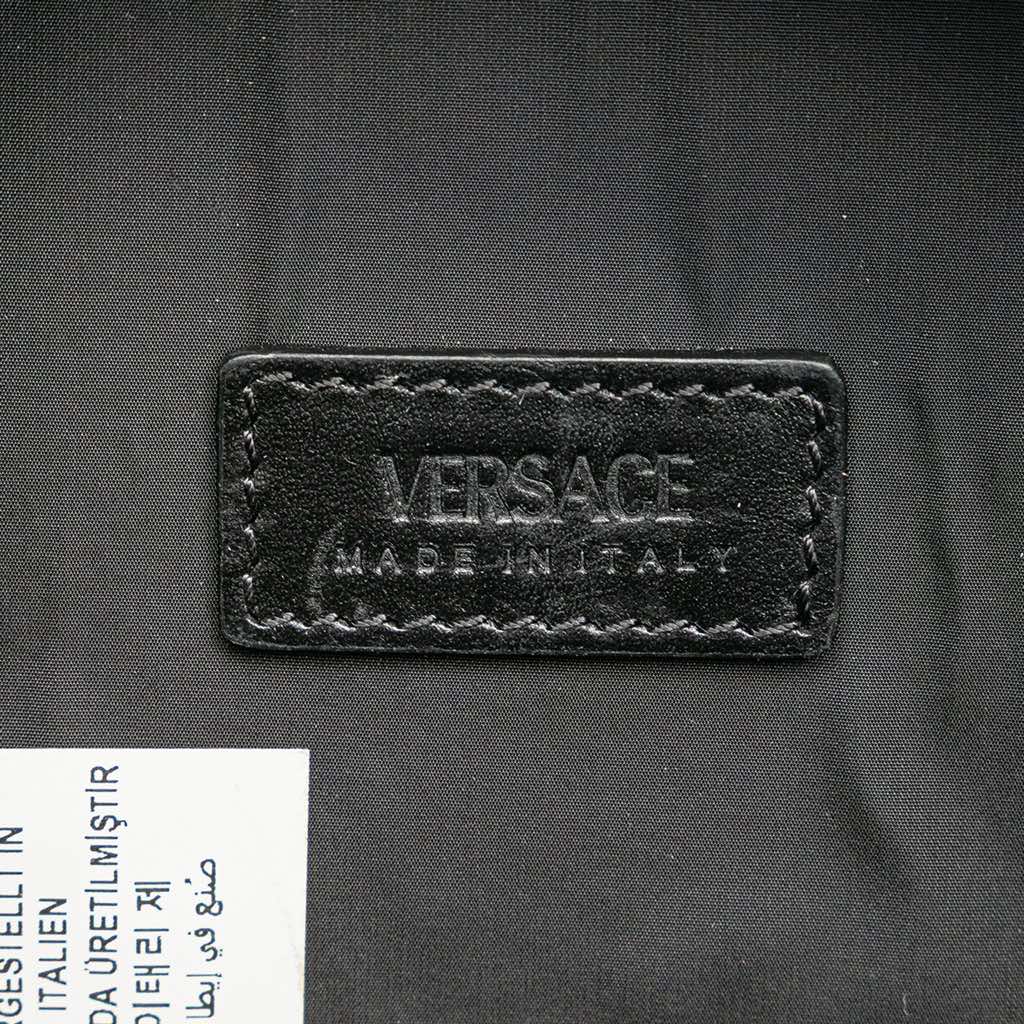 Versace Leather La Greca Camera Bag - 5