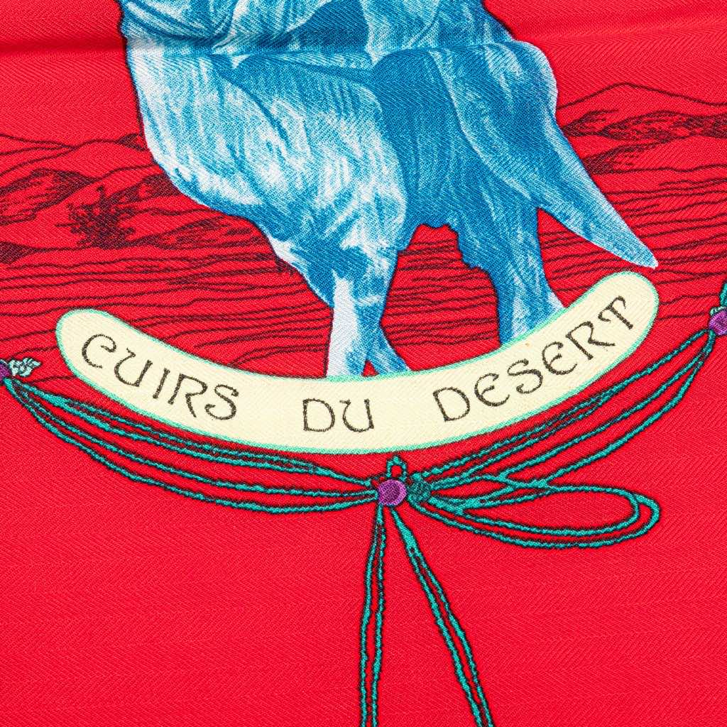Hermès Cuirs Du Desert Silk Scarf - 3