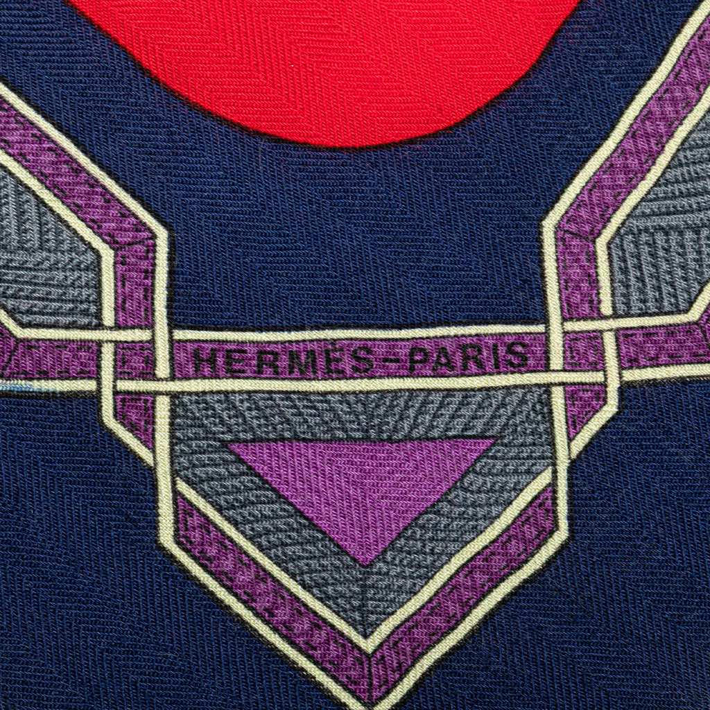 Hermès Cuirs Du Desert Silk Scarf - 4