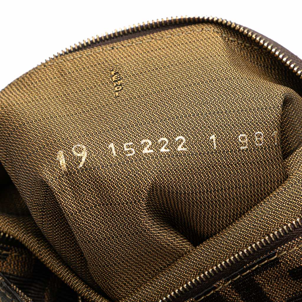 Fendi Zucca Canvas Shoulder Bag - Detail 1