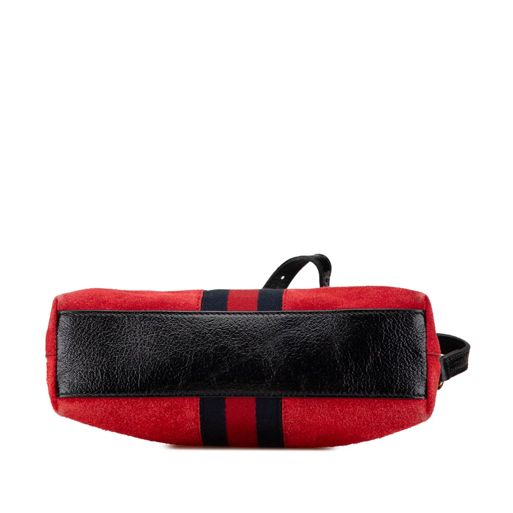 Gucci Small Ophidia Suede Dome Crossbody - 3