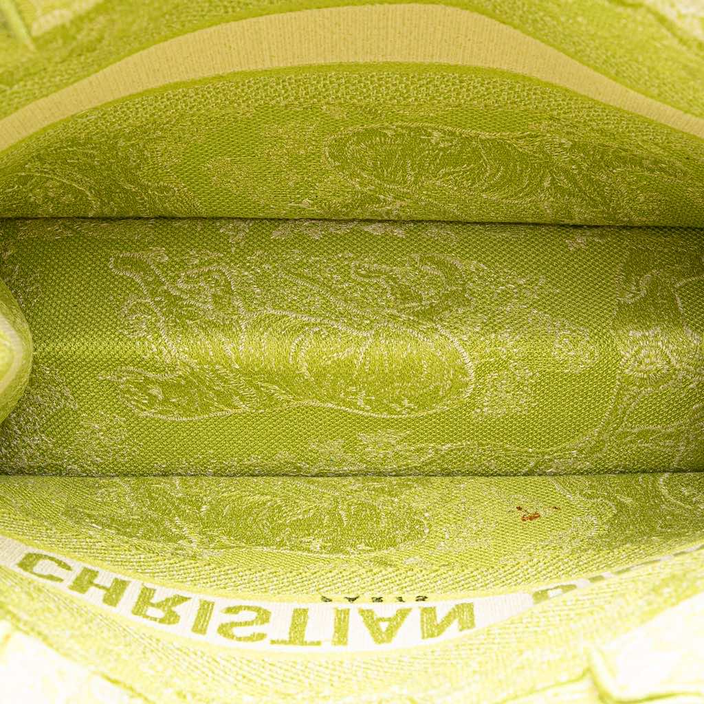 Dior Medium Canvas Embroidered Dioriviera Toile De Jouy Book Tote - 4