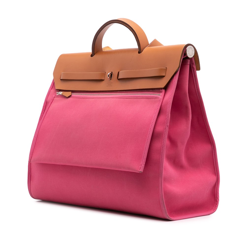 Hermès Toile Herbag Zip 39 - 2