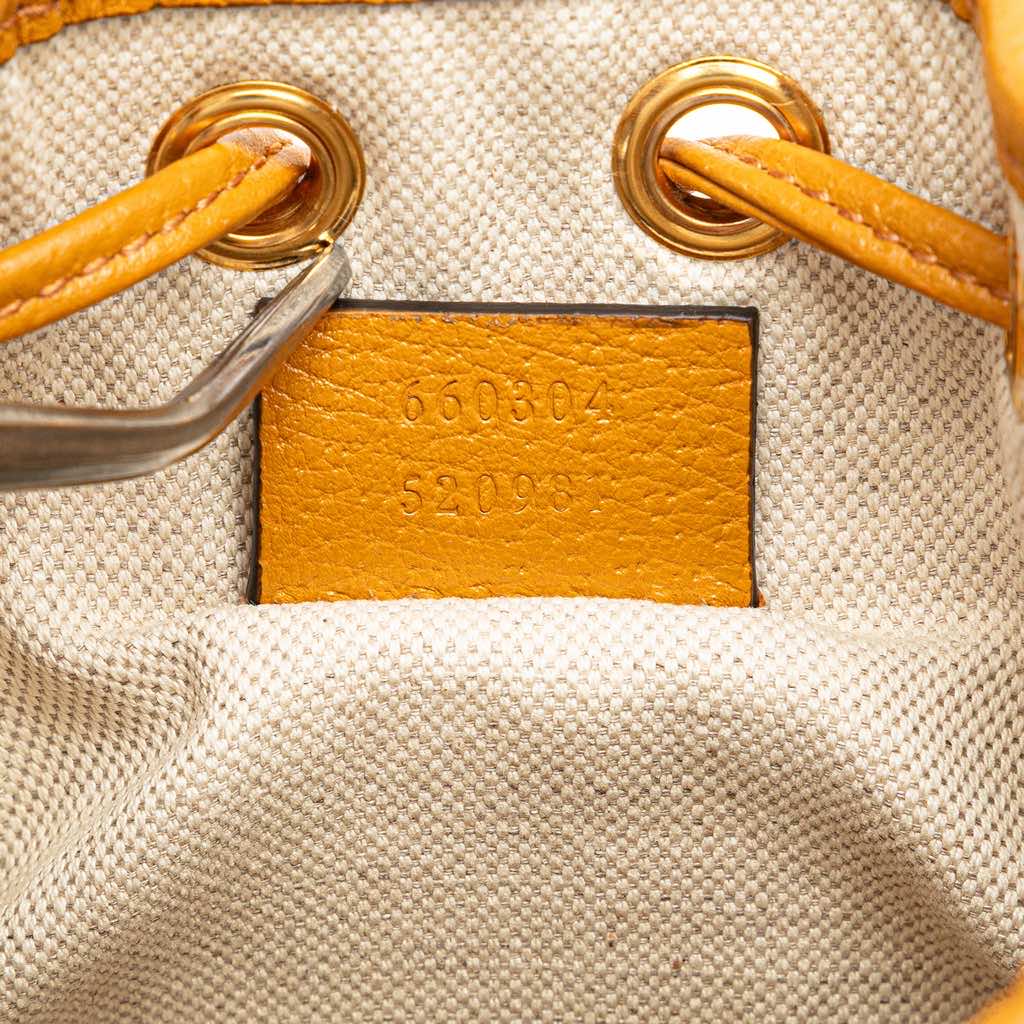 Gucci x EXO-KAI Mini GG Supreme Ophidia Bucket Bag - 5