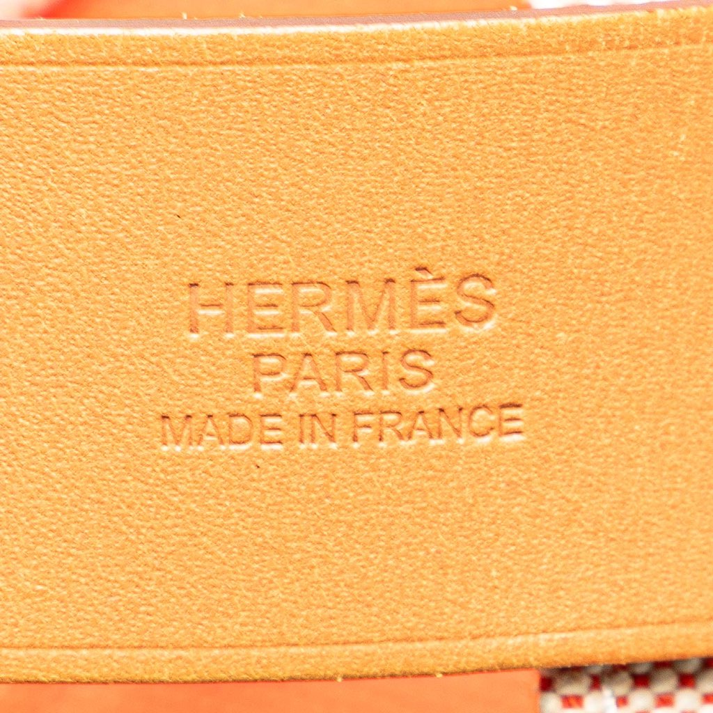 Hermès Canvas Etriviere Shopping Tote - Detail 2