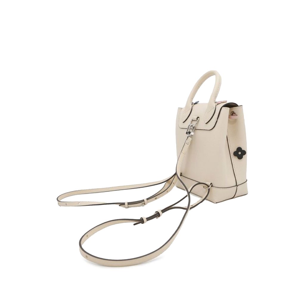 Louis Vuitton Calfskin Flowers Mini Lockme Backpack - 2