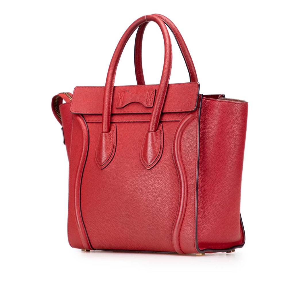 Celine Micro Calfskin Luggage Tote - 2