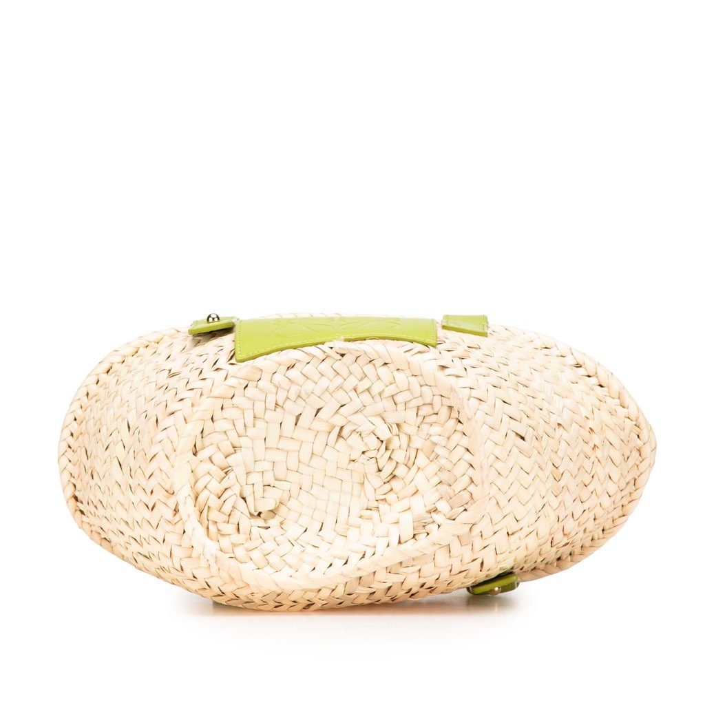 Loewe Small Raffia Basket Tote - Image 6