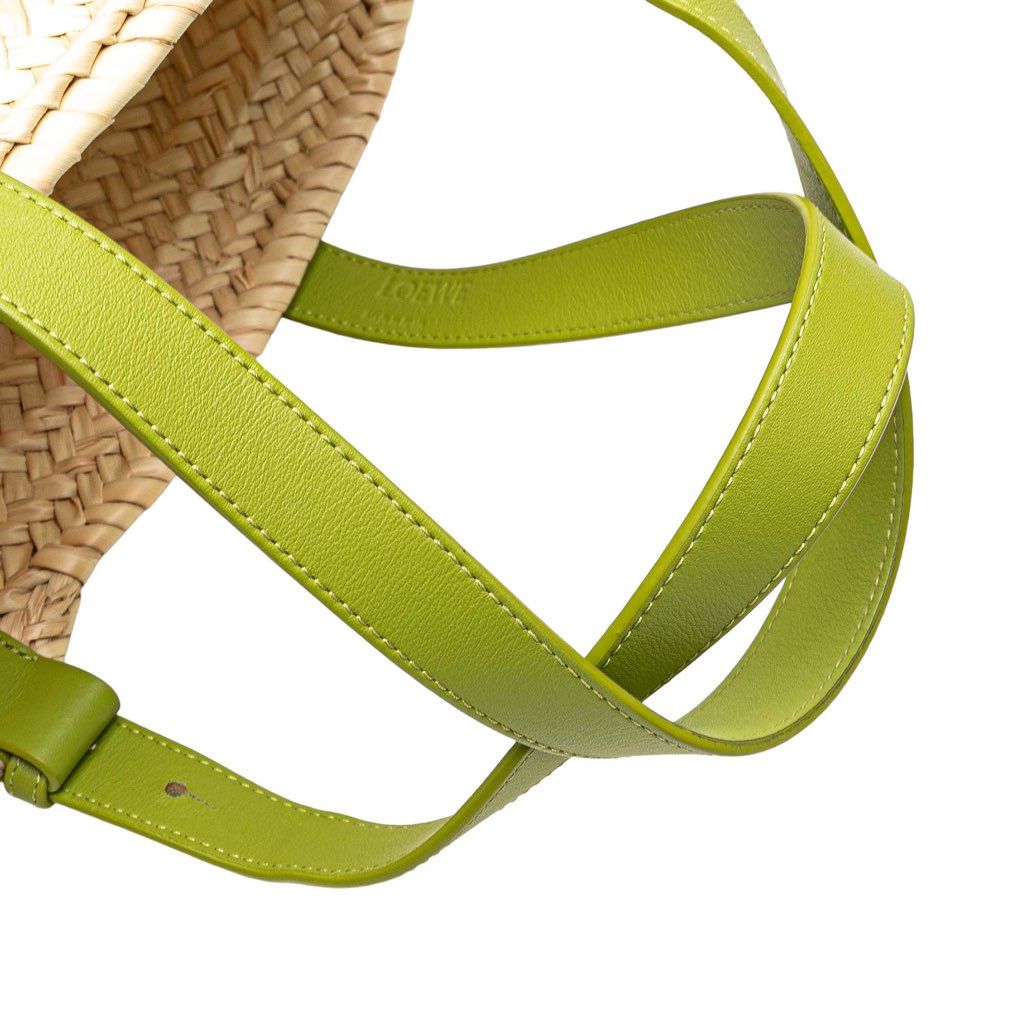 Loewe Small Raffia Basket Tote - Image 10