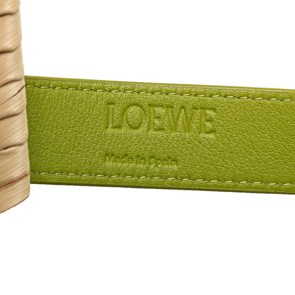 Loewe Small Raffia Basket Tote - Image 11