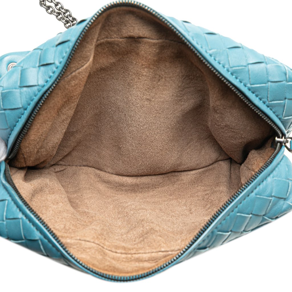 Bottega Veneta Mini Nappa Intrecciato Expandable Chain Crossbody - 4