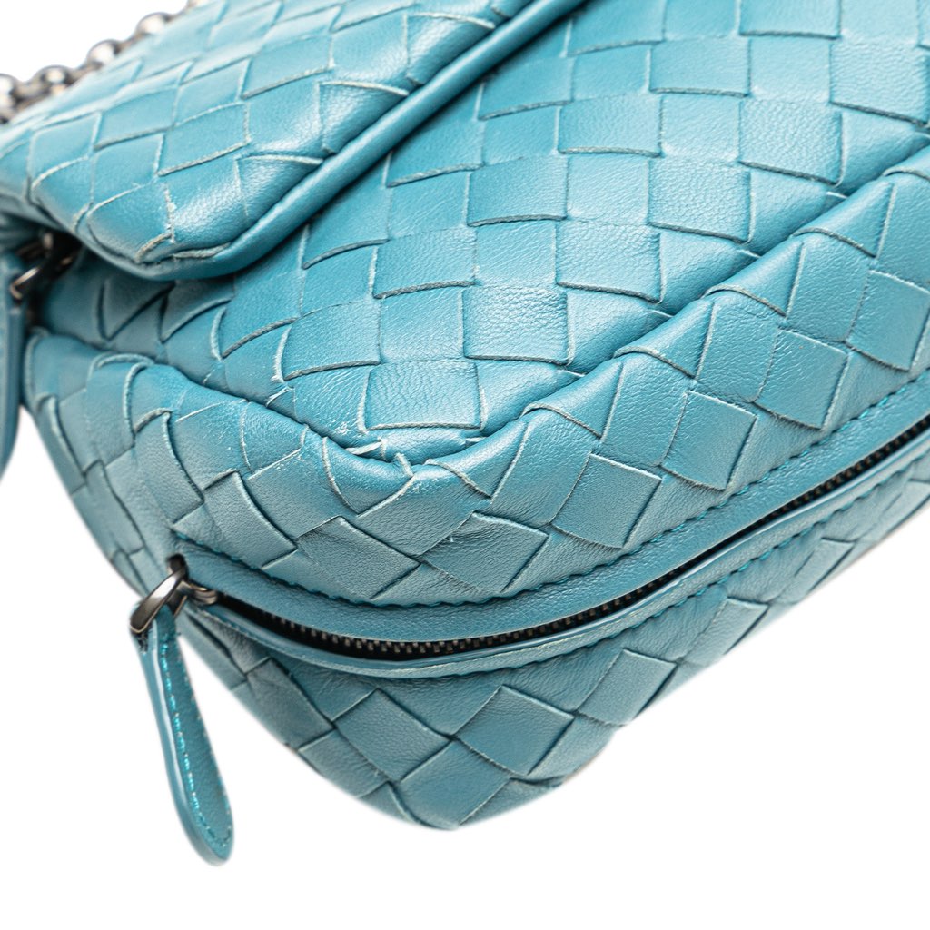 Bottega Veneta Mini Nappa Intrecciato Expandable Chain Crossbody - Detail 2