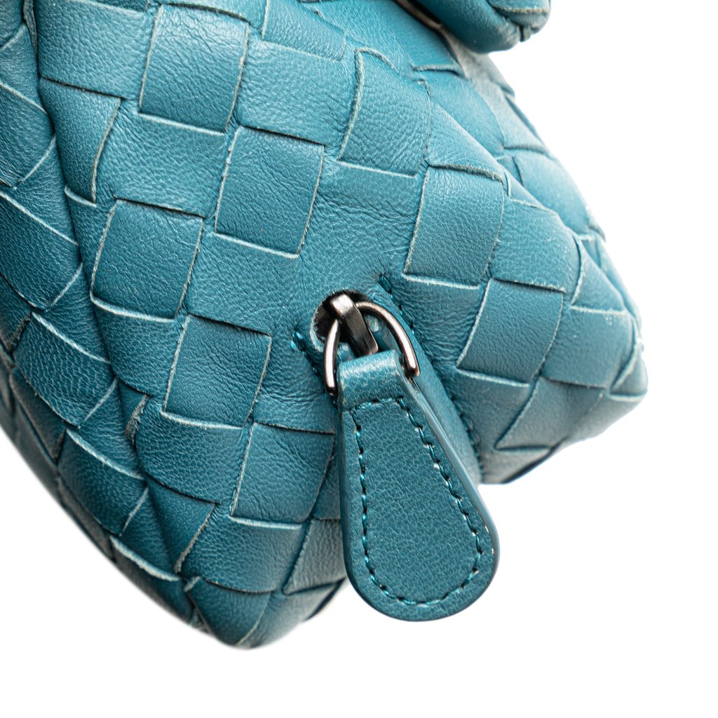 Bottega Veneta Mini Nappa Intrecciato Expandable Chain Crossbody - Image 11