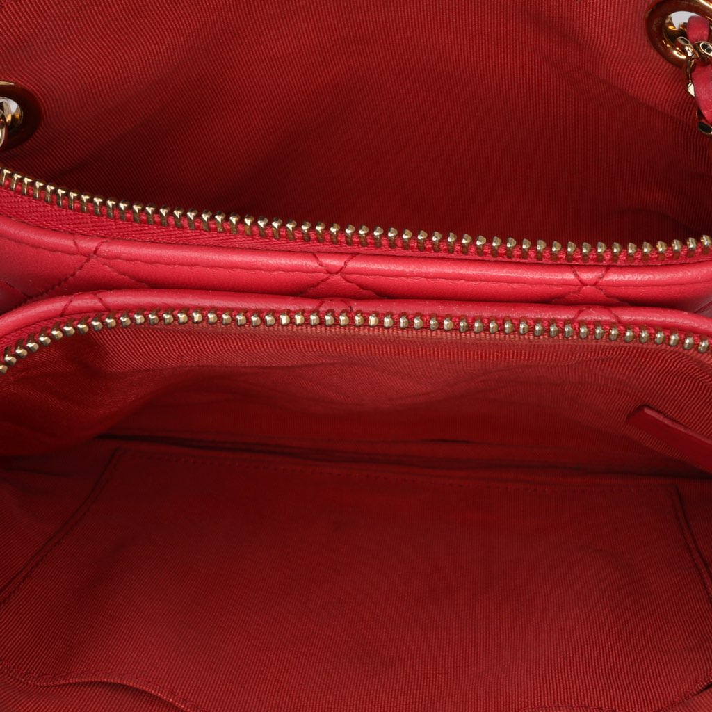 Chanel Quilted Lambskin Double Case with Chain - 4