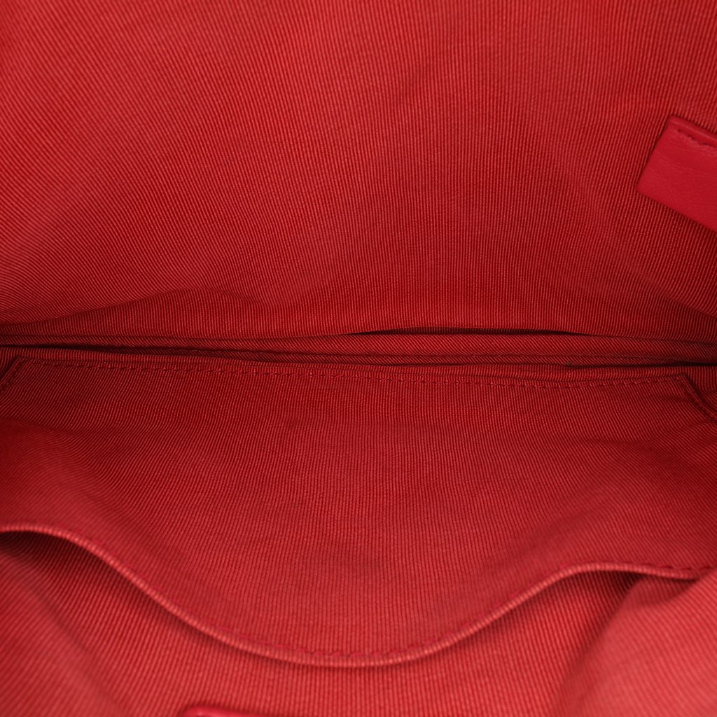 Chanel Quilted Lambskin Double Case with Chain - Side view