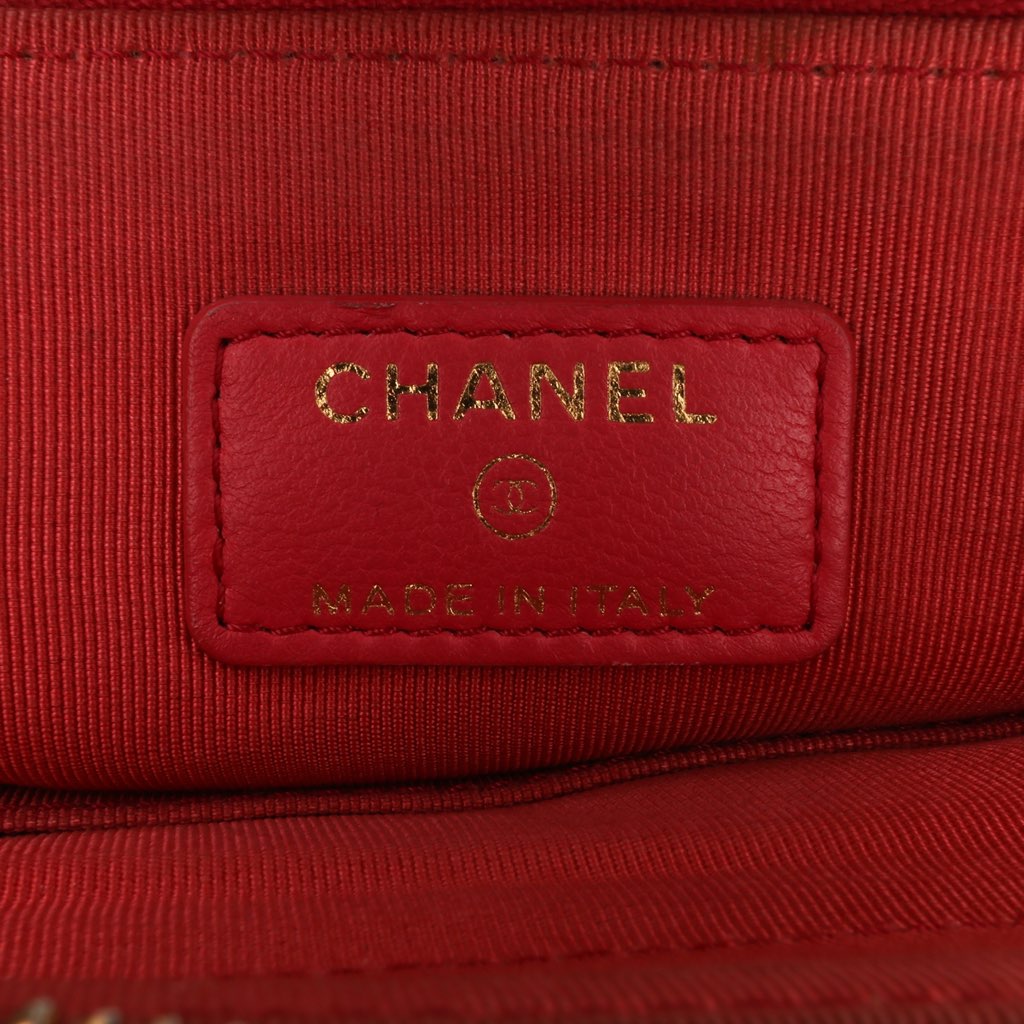 Chanel Quilted Lambskin Double Case with Chain - Detail 2