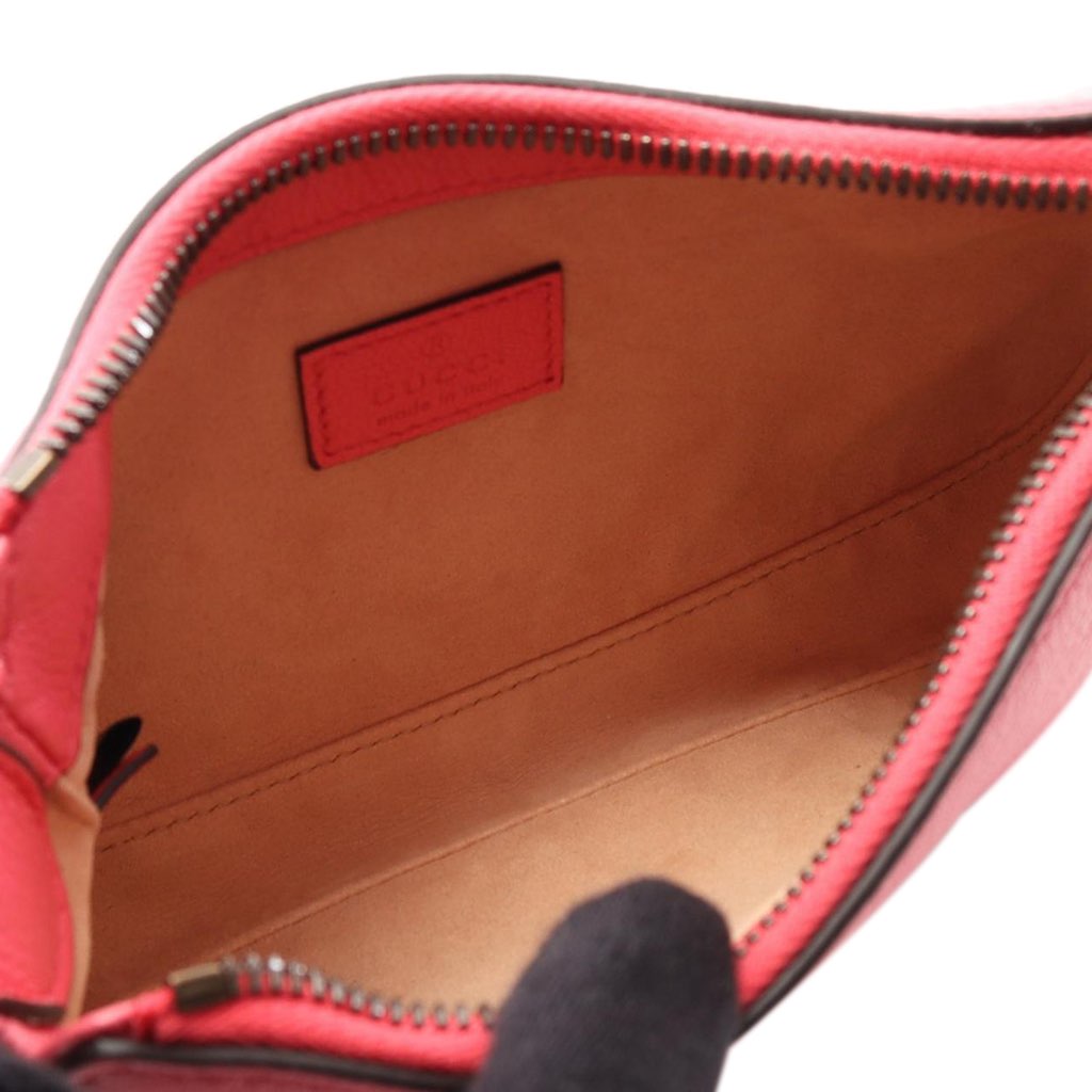 Gucci Mini Leather Aphrodite Shoulder Bag - 4