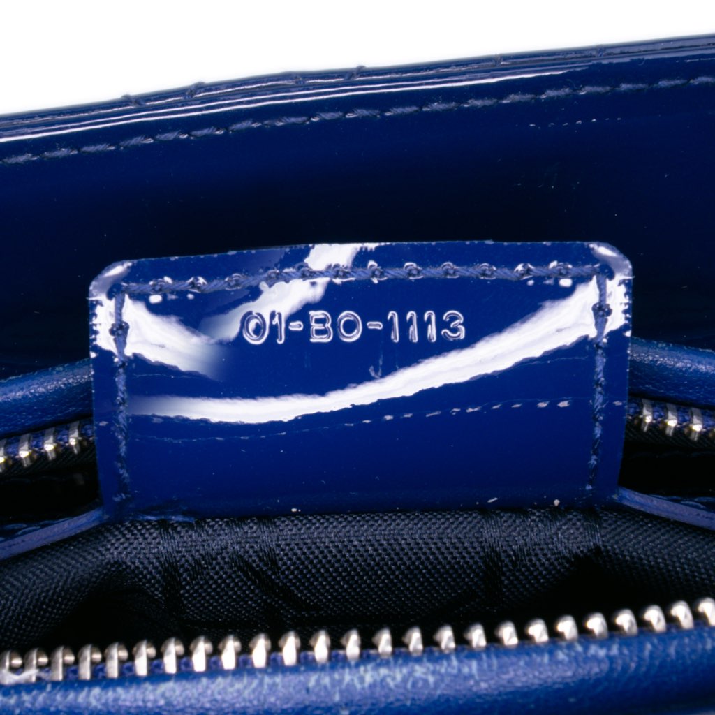 Dior Medium Patent Cannage Lady Dior - 5