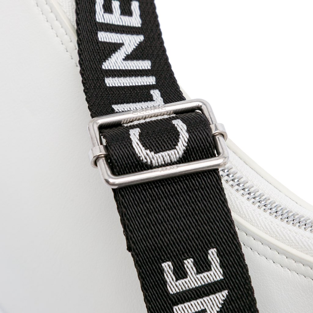 Celine Medium Smooth Calfskin Ava Shoulder Bag with Celine Strap - Detail 2