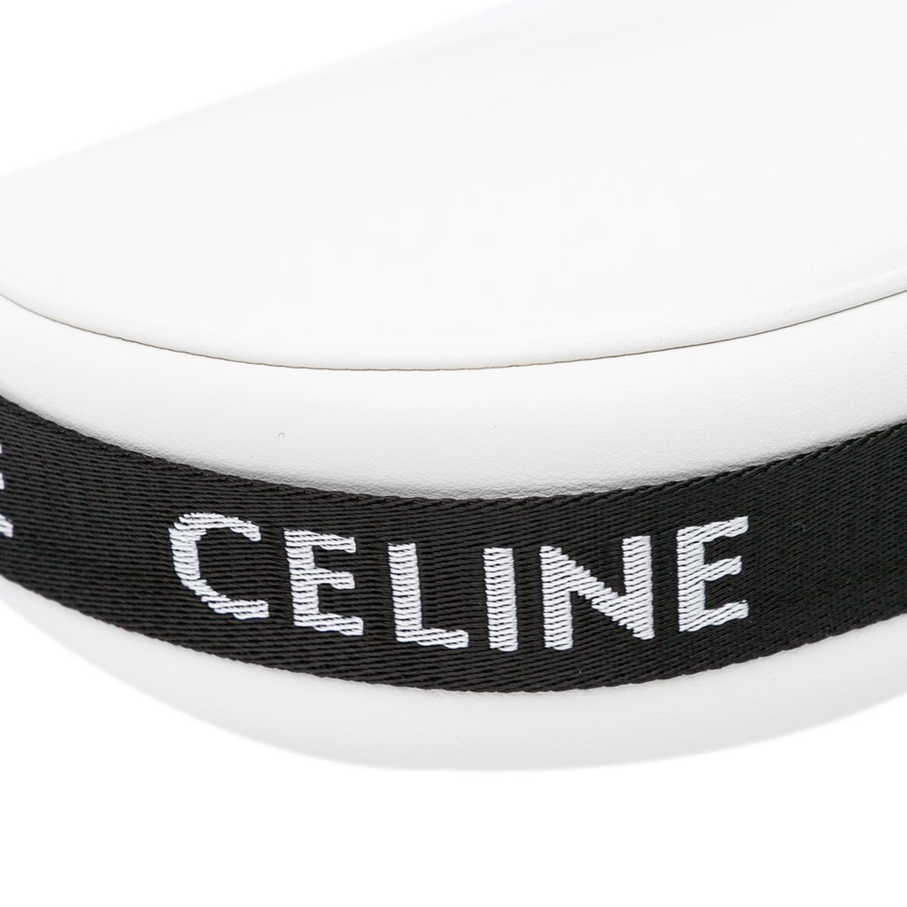 Celine Medium Smooth Calfskin Ava Shoulder Bag with Celine Strap - Image 10