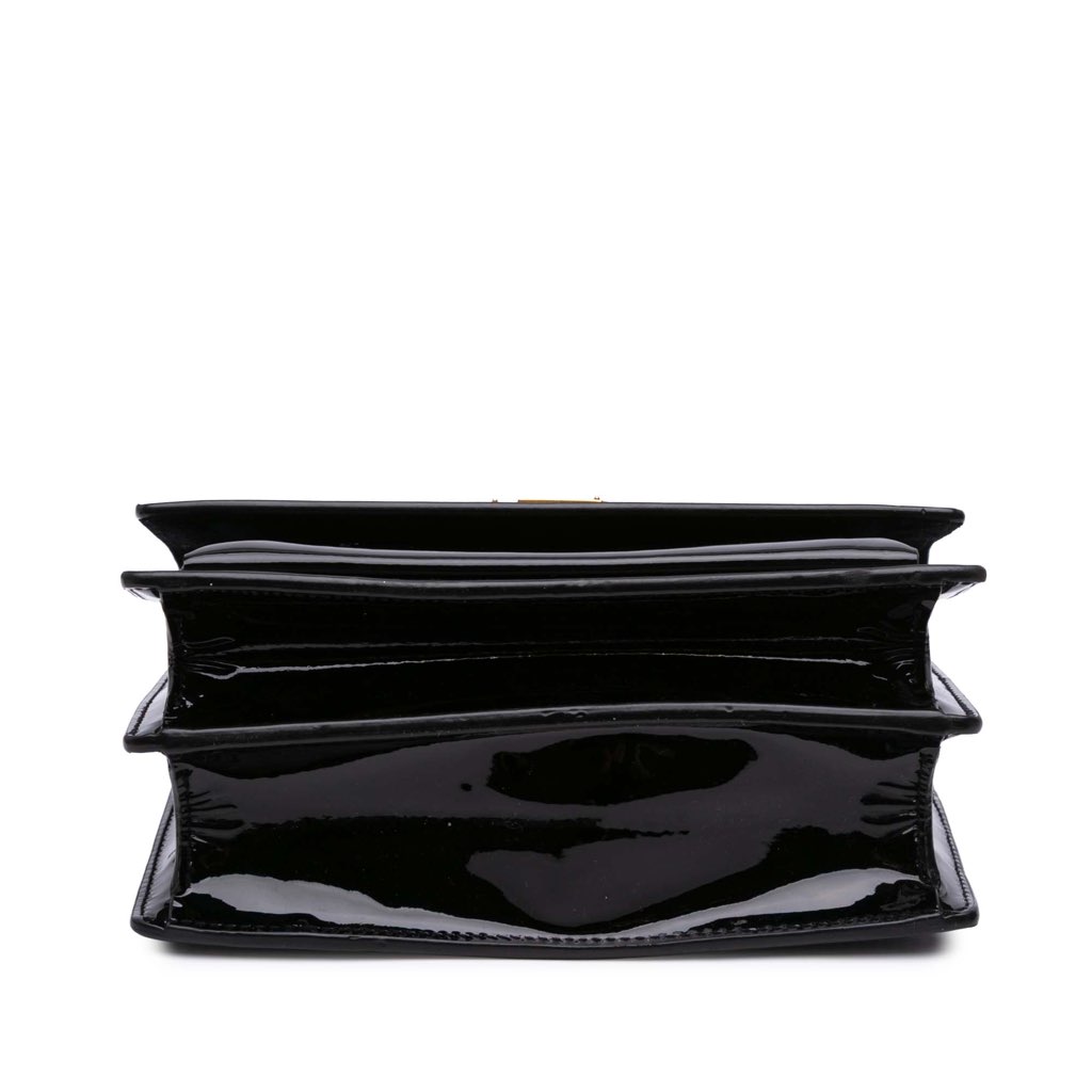 Saint Laurent Small Patent Monogram Sunset Crossbody - 3