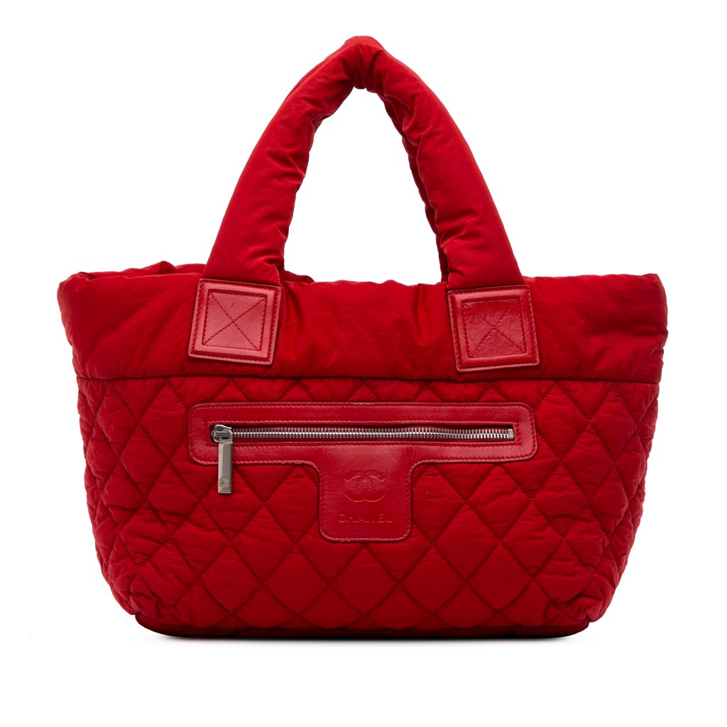 Chanel Small Quilted Nylon Coco Cocoon Tote