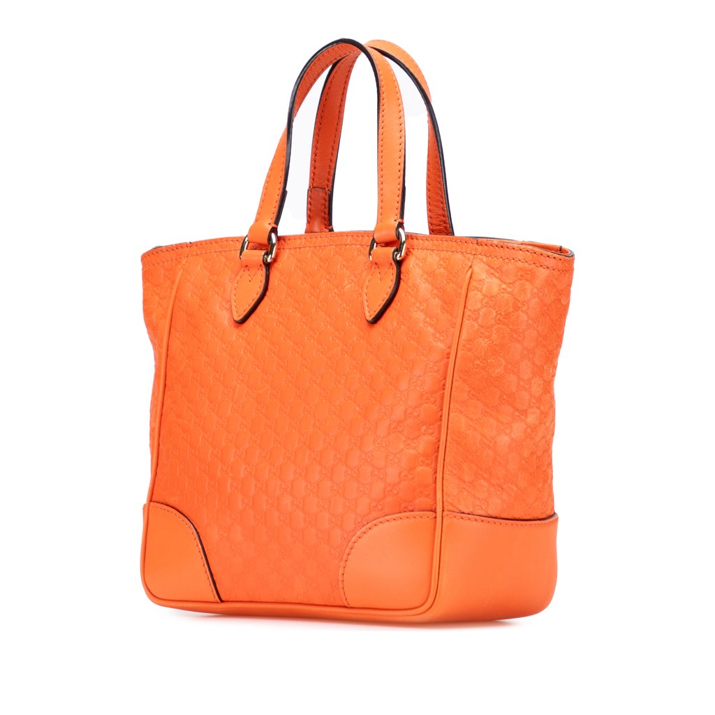 Gucci Small Microguccissima Bree Satchel - Back view